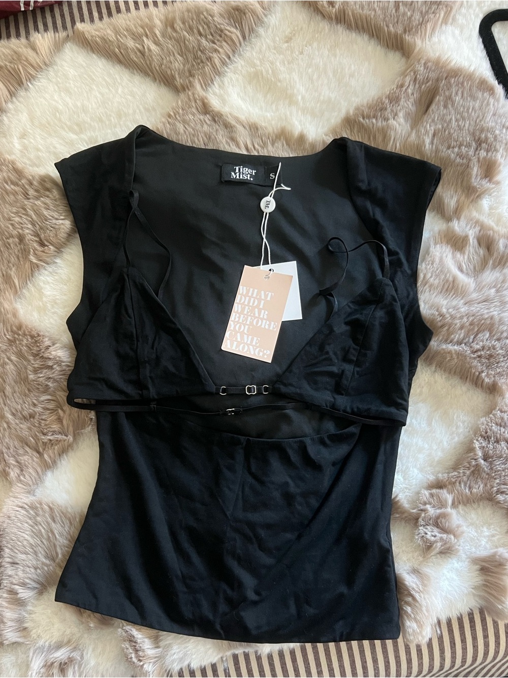Tiger Mist two piece top